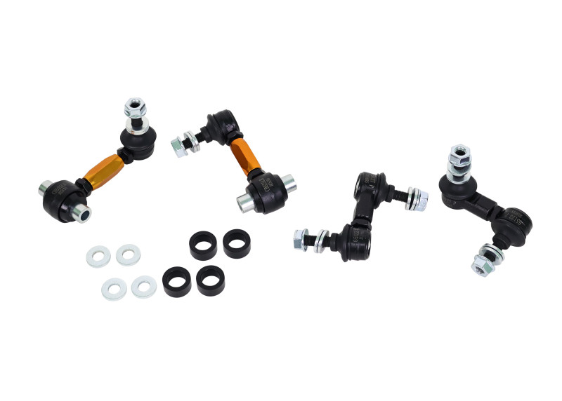 Whiteline 12-16 Subaru WRX STI Adjustable Sway Bar Vehicle Link Kit - KLC262 Photo - Close Up