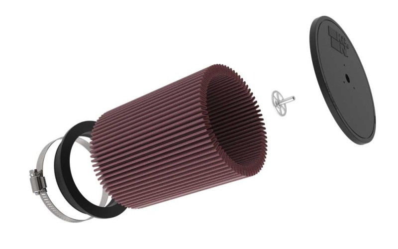 K&N 5-1/2in id Flg 7in od 9in h W/Stud - RU-3150 Photo - out of package