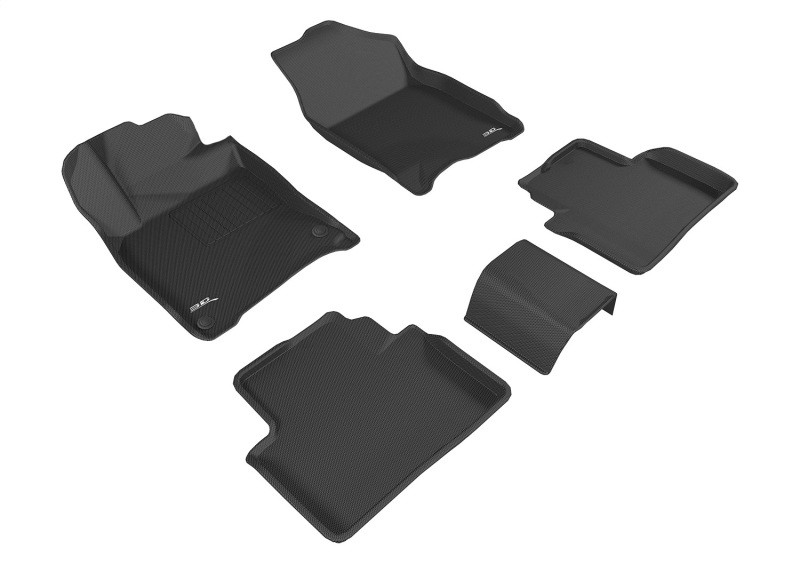 3D MAXpider 16-21 Honda CIvic Kagu Black Full Set - L1HD07401509 Photo - Primary