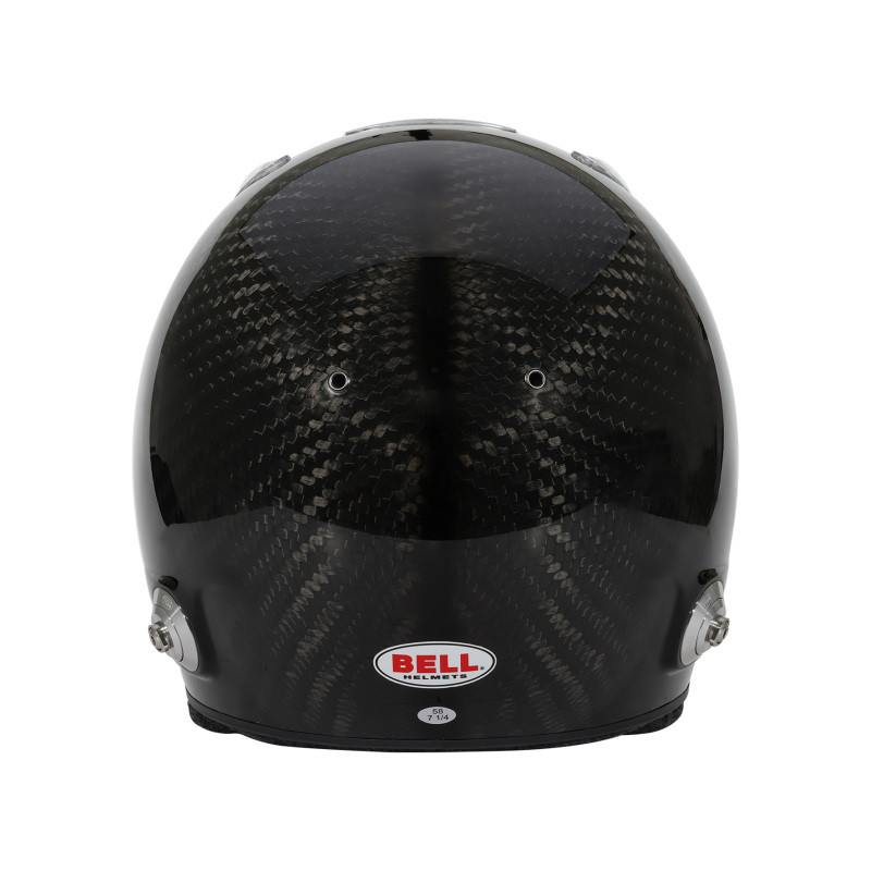Bell Helmet Rs7 Carbon Duckbill (Hans) 57(7 1/8) Fia8859-2024/Sa2025 - 1204A66 Photo - Close Up