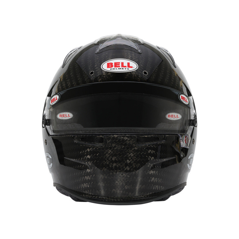 Bell Helmet Rs7 Carbon Duckbill (Hans) 57(7 1/8) Fia8859-2024/Sa2025 - 1204A66 Photo - Close Up