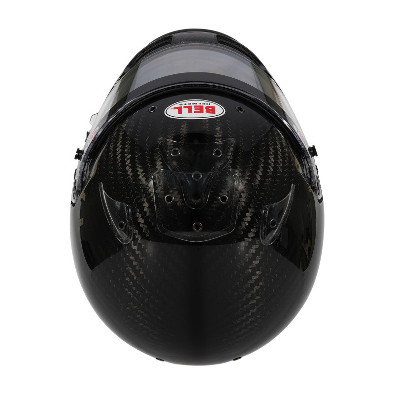 Bell Helmet Rs7 Carbon Duckbill (Hans) 57(7 1/8) Fia8859-2024/Sa2025 - 1204A66 Photo - Close Up