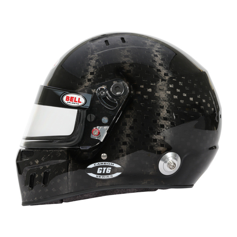 Bell Helmet Gt6 Carbon (Hans) 61(7 5/8) Fia8859-2024/Sa2025 - 1239201 Photo - Close Up