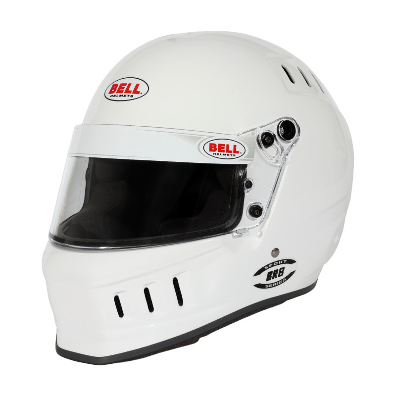 Bell Helmet Br8 White Sml(57-58) Sa2025 - 1436A31 Photo - Primary