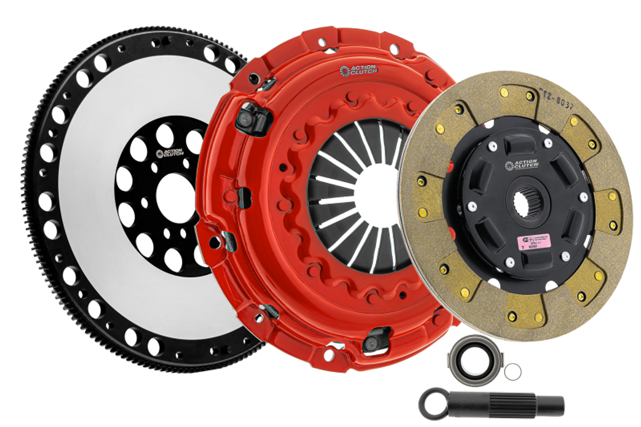 Action Clutch 03-12 Honda Accord 2.4L (K24A4) Stage 2 Clutch Kit (1KS) w/Lightened Flywheel - ACR-0595