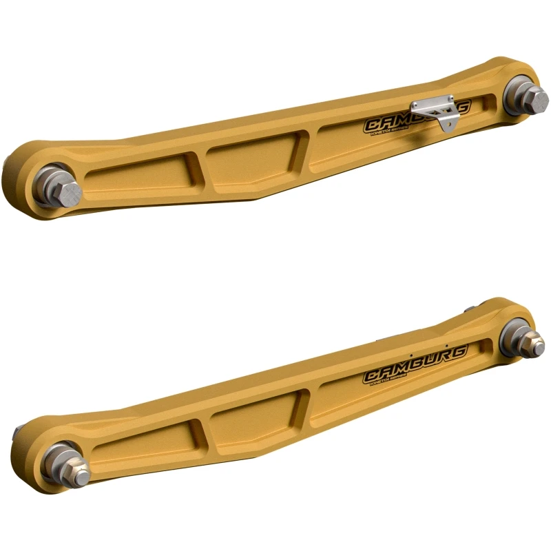 Camburg Ford Bronco Raptor 22-25 KINETIK Series Rear Billet Lower Trailing Arm Kit (GOLD) - CAM-120035-GLD Photo - Primary