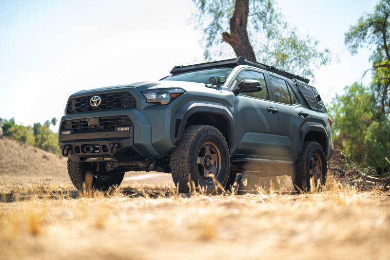 DV8 Offroad 2025 Toyota 4Runner Front Bumper w/ Centric Winch - FBTF3-03 Photo - out of package