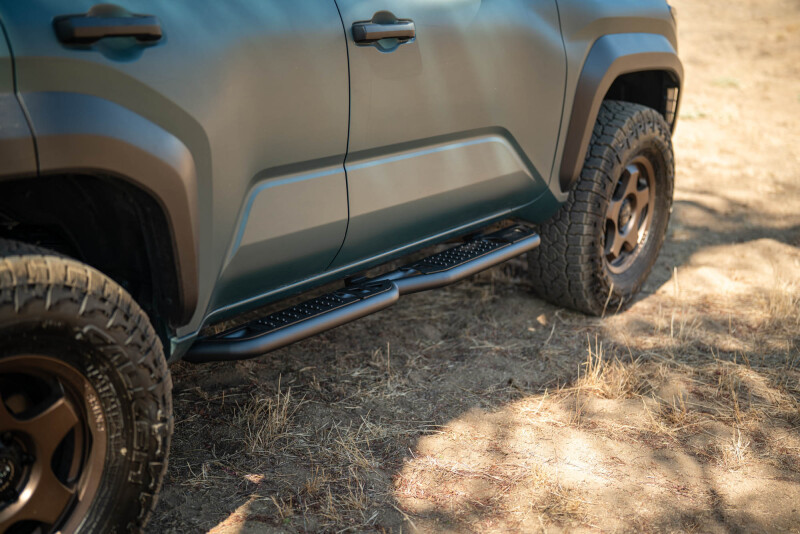 DV8 2025+ Toyota 4Runner OE Plus Side Steps - Micro-Texture Black - SRTF3-02 Photo - out of package
