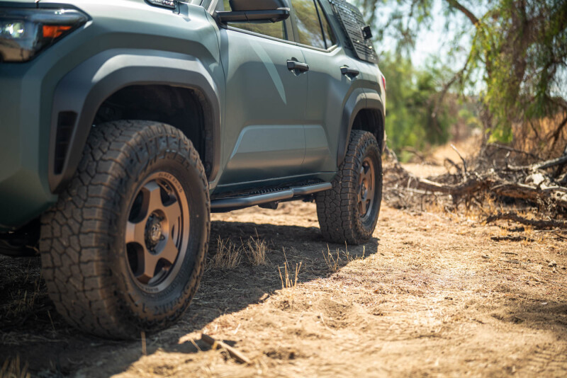 DV8 2025+ Toyota 4Runner OE Plus Side Steps - Micro-Texture Black - SRTF3-02 Photo - out of package