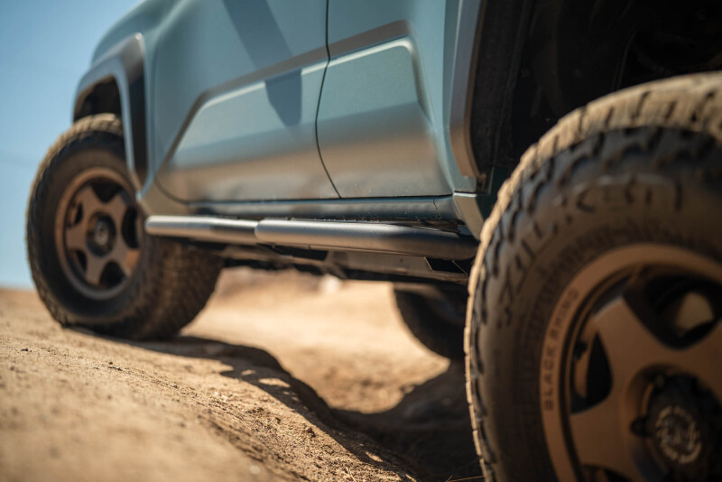 DV8 2025+ Toyota 4Runner OE Plus Side Steps - Micro-Texture Black - SRTF3-02 Photo - out of package
