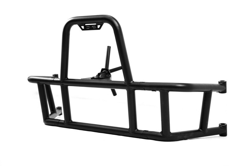 DV8 18-25 Jeep Wrangler JL Body Mounted Tire Carrier - TCJL-14 Photo - Primary