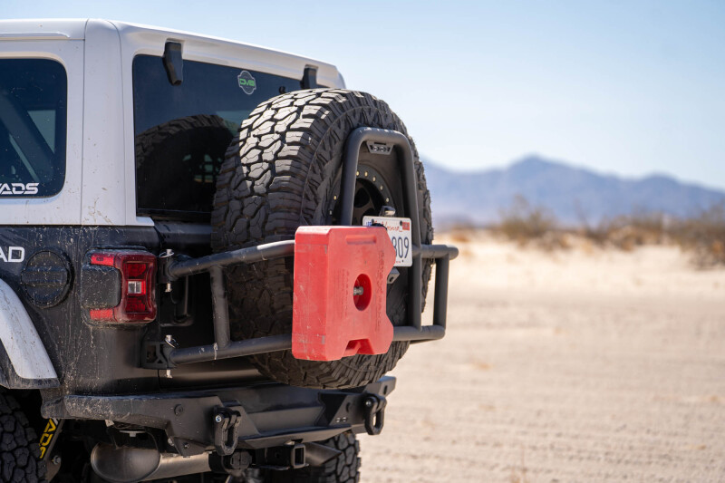 DV8 18-25 Jeep Wrangler JL Body Mounted Tire Carrier - TCJL-14 Photo - out of package