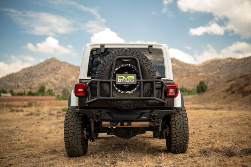 DV8 18-25 Jeep Wrangler JL Body Mounted Tire Carrier - TCJL-14 Photo - out of package