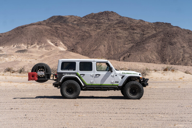 DV8 18-25 Jeep Wrangler JL Body Mounted Tire Carrier - TCJL-14 Photo - out of package