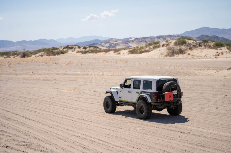 DV8 18-25 Jeep Wrangler JL Body Mounted Tire Carrier - TCJL-14 Photo - out of package