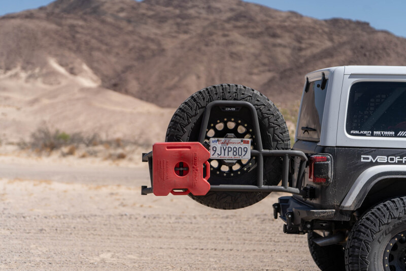 DV8 18-25 Jeep Wrangler JL Body Mounted Tire Carrier - TCJL-14 Photo - out of package