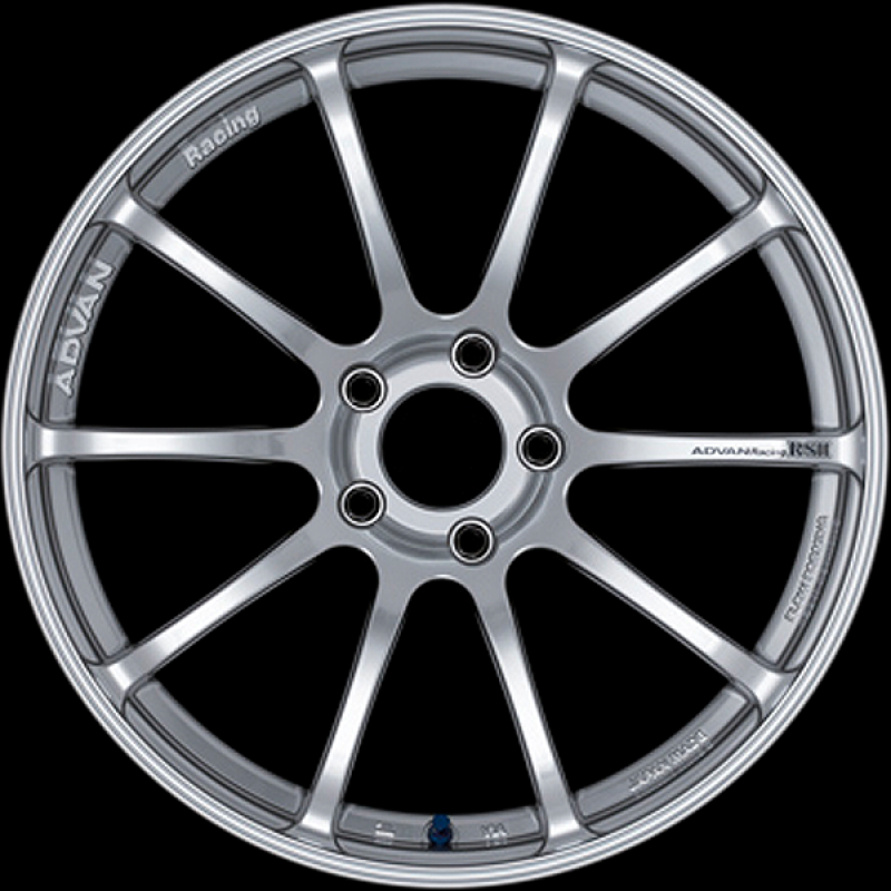 Advan RSII 17x8.0 / +45 Offset / 5-114.3 / 73mm Bore / Hyper Silver - YAP7G45EHS Photo - Primary