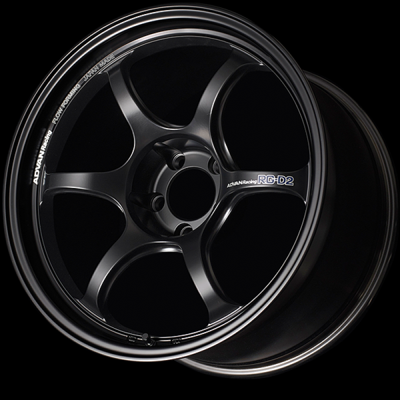 Advan RG-D2 18x8.0 / +48 Offset / 5-112 / 66.5mm Bore / Semi Gloss Black - YAT8G48MSB Photo - Primary