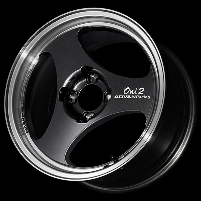 Advan ONI2 15x7.0 / +42 Offset / 4-100 / 63mm Bore / Machining & Black Gunmetallic - YAY5E42ABG User 1