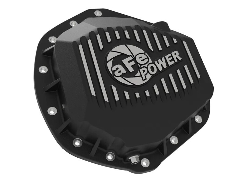 aFe Power Front/Rear Diff Cover Kit w/ Oil 13-18 Dodge L6 Trucks (AAM 9.25-12 & AAM 11.5/12-14) - 46-7701AB Photo - Unmounted