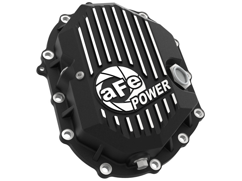 aFe Power Front/Rear Diff Cover Kit w/ Oil 11-19 GM Diesel Trucks V8 (AAM 9.25-12 & AAM 11.5-14) - 46-7707AB Photo - Unmounted