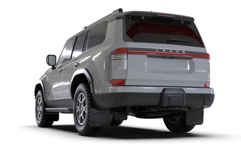 Rally Armor 24-25 Lexus GX 550 Luxury Black UR Mud Flap - Metallic Black Logo - MF162-BLK-UR-MBK User 1