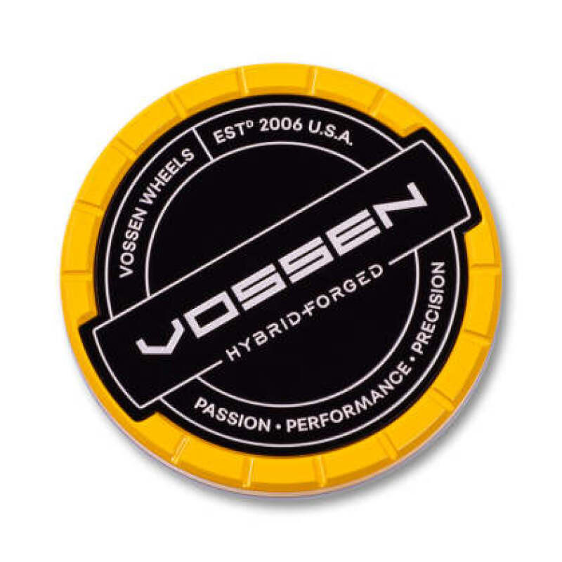 Vossen Billet Sport Cap 1.0 - Large - Hybrid Forged - Yellow - CAP-BSC1-LG-HF-YL User 1