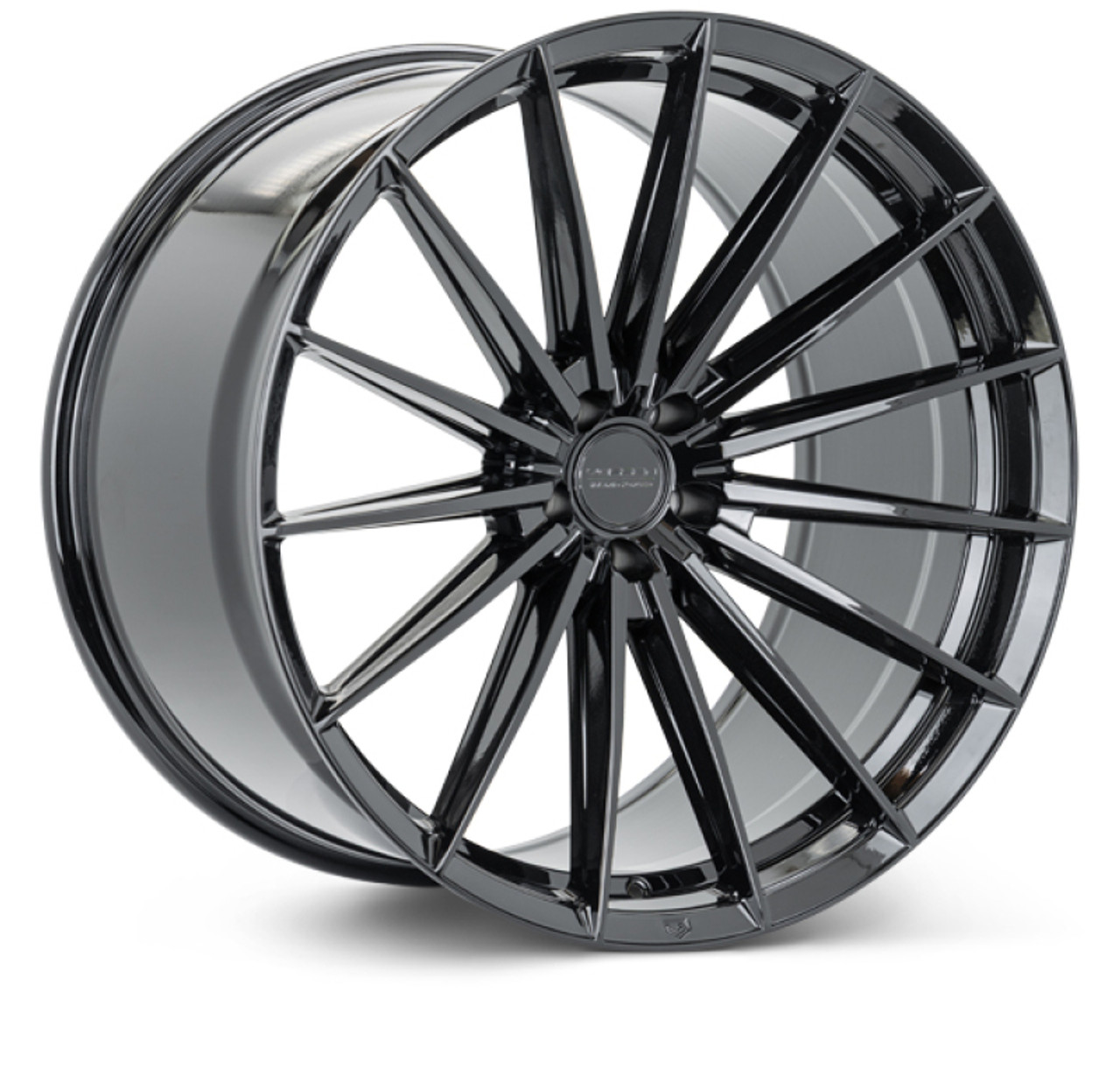 Vossen HFX-4 23x11 - 5x112 - ET14 - Super Deep - 66.5 - Gloss Black Wheel - HFX4-3M50 Photo - Primary