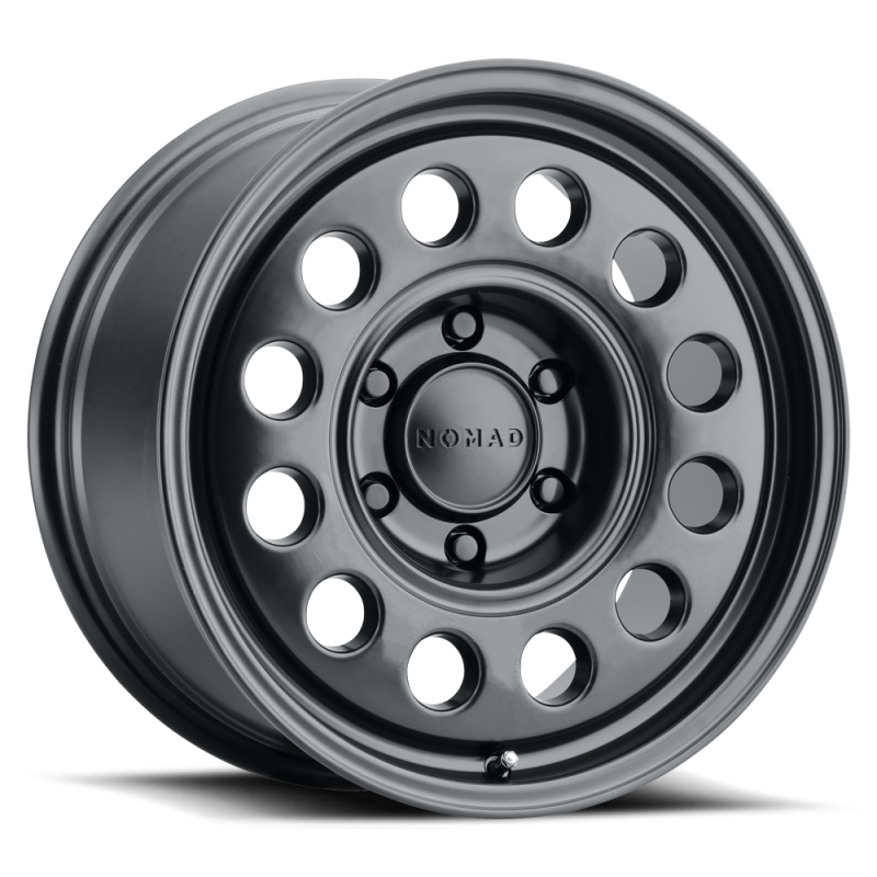 Nomad N501SB Convoy 17x8.5in / 5X150 BP / 25mm Offset / 110.5mm Bore - Satin Black - N501SB-78551+25 Photo - Primary