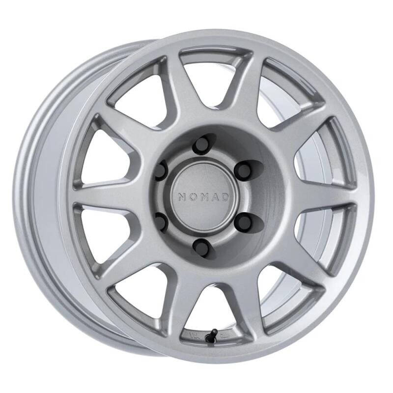 Nomad N505OE Touring 16x8in / 5X150 BP / 0mm Offset / 110.5mm Bore - OE Silver - N505OE-68051-00 Photo - Primary