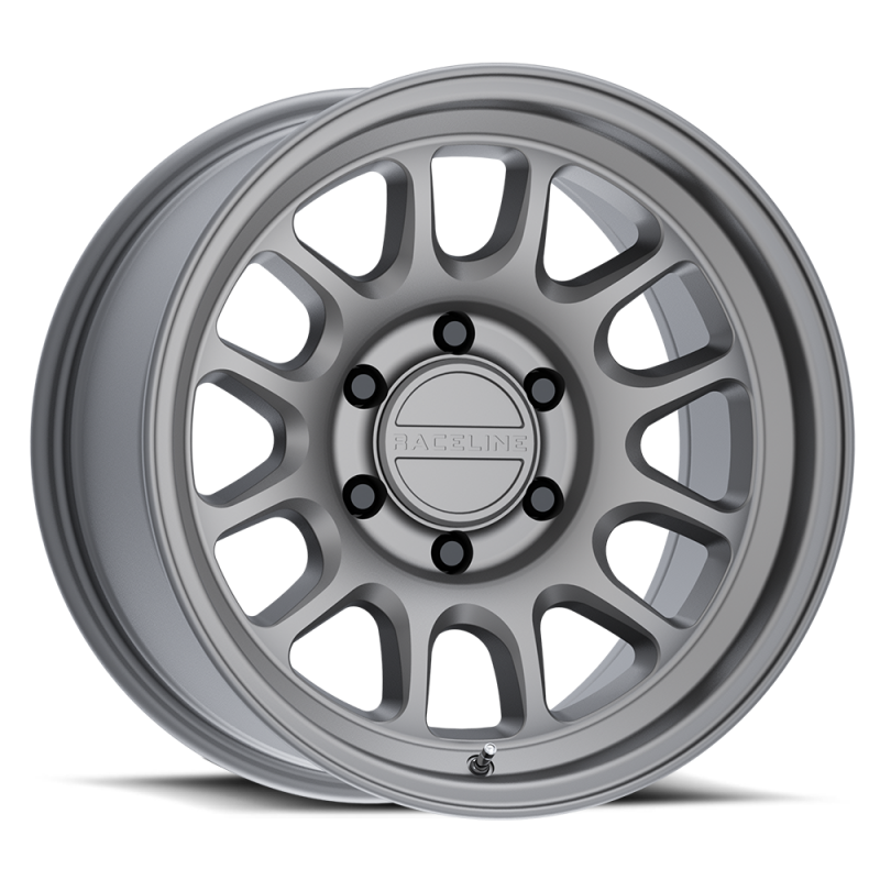 Raceline 958T Rogue 18x8.5in / 6X139.7 BP / 35mm Offset / 106.1mm Bore - Matte Titanium - 958T-88560+35 Photo - Primary