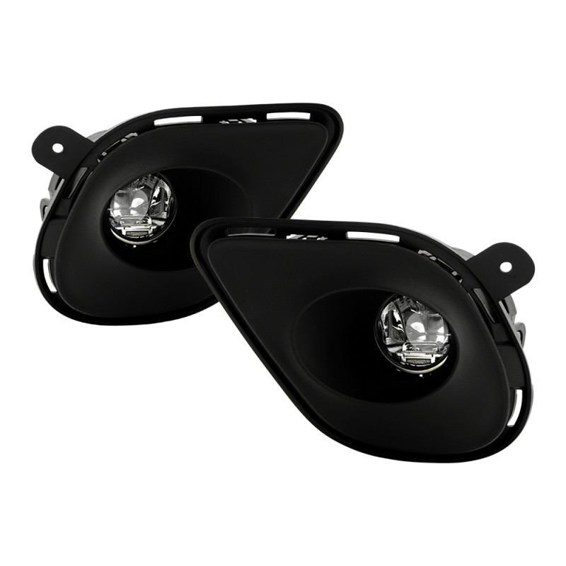Spyder 15-19 Dodge Charger SRT OEM Full LED Fog Lights w/ Universal Switch (FL-DCH15-SRT-C) - 9051036 Photo - Primary