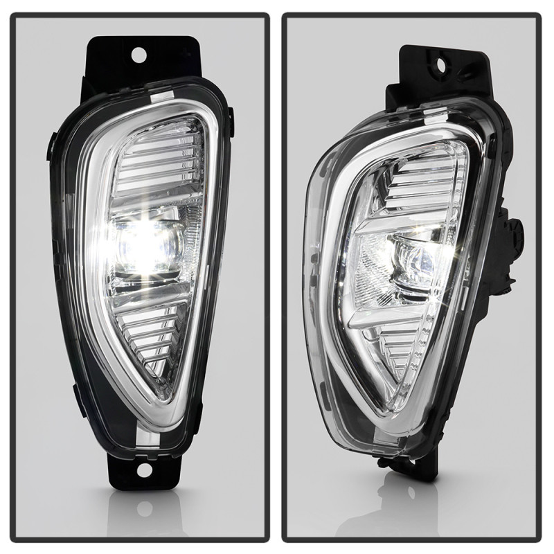 Spyder 20-22 Ford Escape OEM Style LED Fog Lights w/Switch - Clear (FL-FESC20-LED-C) - 9051074 User 3