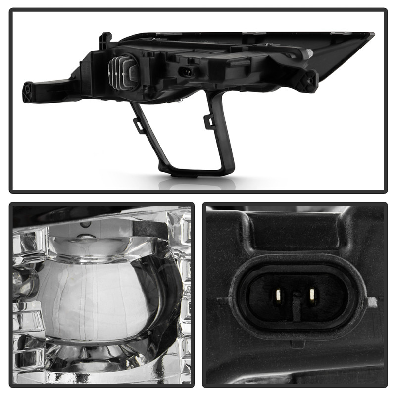 Spyder 18-19 Ford Explorer OEM Full LED Fog Lights w/Switch - Clear (FL-FEXP18-LED-C) - 9051081 User 2