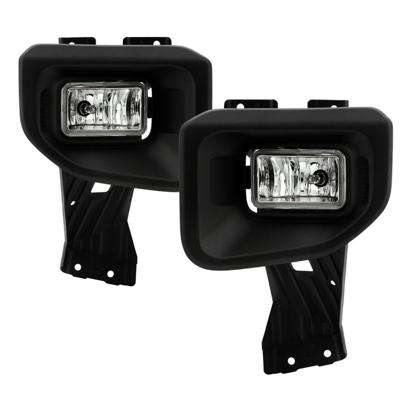 Spyder 20-22 Ford F250/F350 SD OEM Style LED Fog Lights w/Switch - Clear (FL-FF25020-C) - 9051128 Photo - Primary
