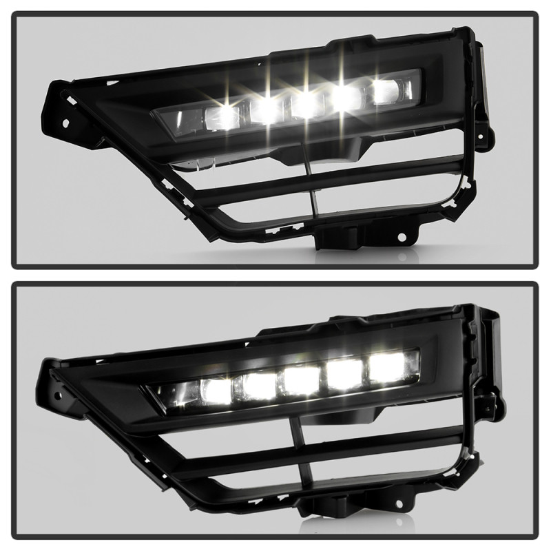 Spyder 20-22 Honda CRV Hybrid OEM Full LED Fog Lights w/Switch - Clear (FL-HCRV20-HY-LED-C) - 9051210 User 4