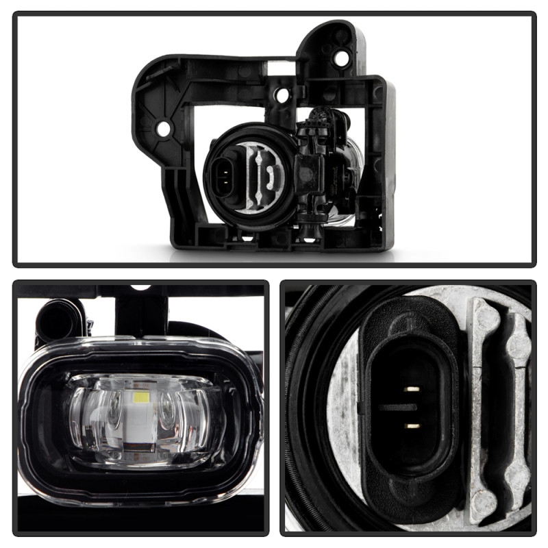 Spyder 22-24 Nissan Rogue (Excl Sport) OEM Full LED Fog Lights w/ Switch (FL-NR2021-LED-C) - 9051296 User 2