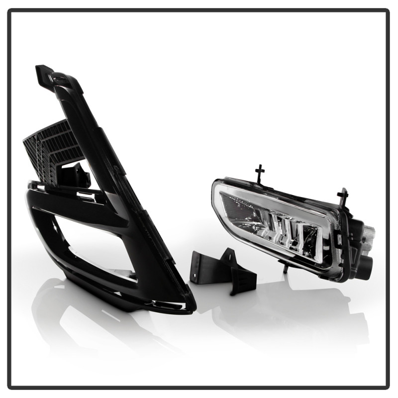 Spyder 20-22 Nissan Sentra OEM LED Fog Light - Clear (FL-NS20-LED-C) - 9051319 User 3