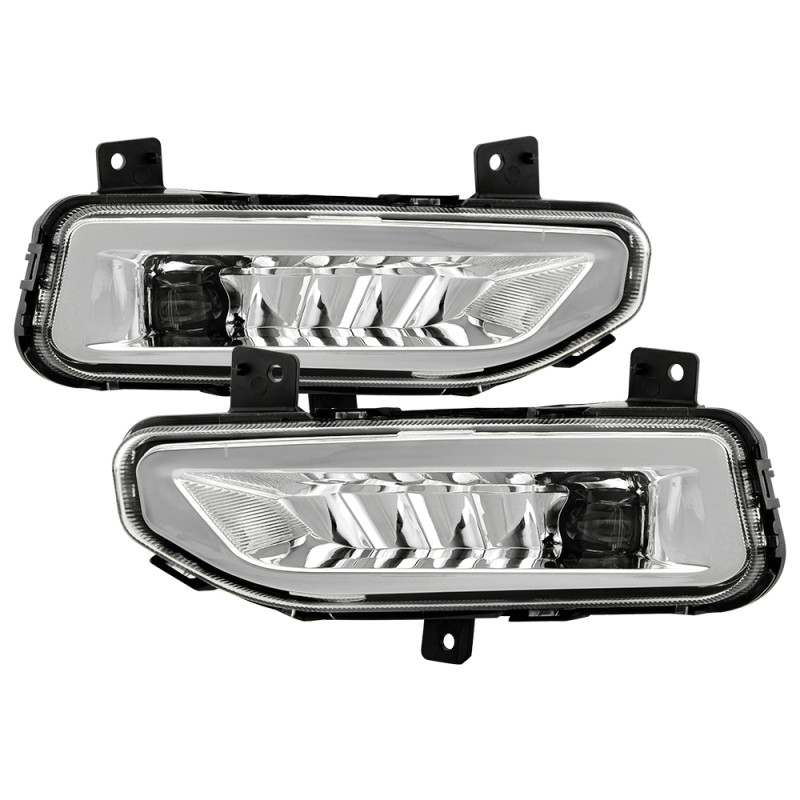 Spyder 22-24 Nissan Frontier Full LED OEM Fog Lights w/Switch (FL-NF22-LED-C) - 9052231 Photo - Primary