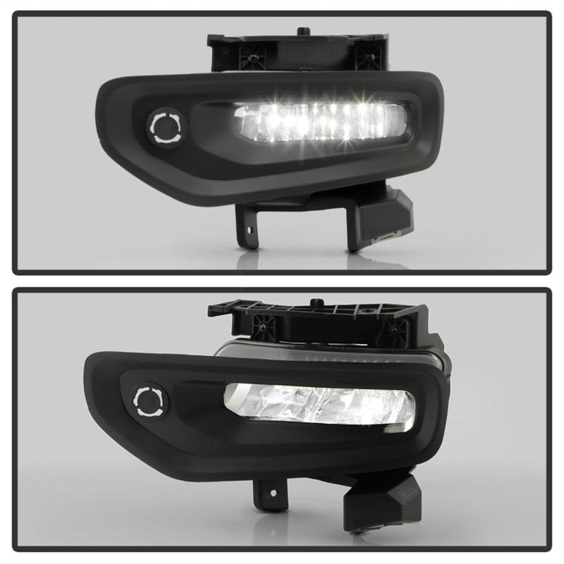 Spyder 21-23 Dodge Ram 1500 TRX OEM Style LED Fog Lights w/ Switch (FL-DRTRX21-LED-C) - 9054037 Photo - Unmounted