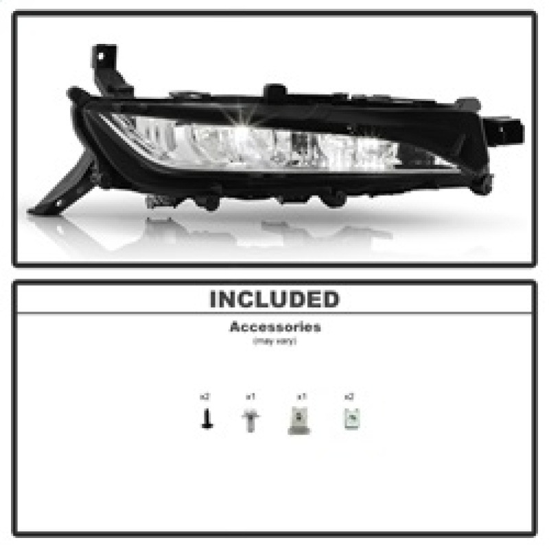 Spyder Lexus RX350/RX350L/RX450H/RX450HL OEM LED Fog Lights - Right (FL-LRX20-LED-R) - 9054235 Technical Bulletin