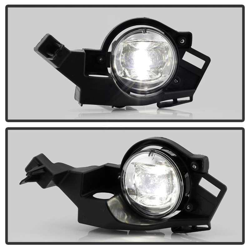 Spyder 22-24 Nissan Ariya Full LED Fog Lights w/Switch (FL-NA22-LED-C) - 9054259 Photo - Unmounted