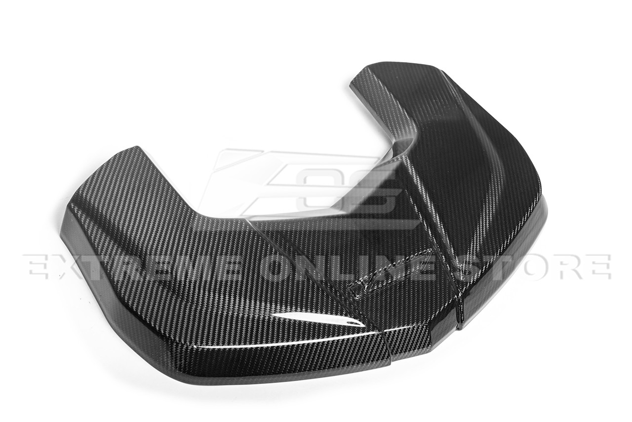 EOS Carbon Fiber Engine Cover - 16-19 Cadillac CTS-V (EC-341-BKCF)