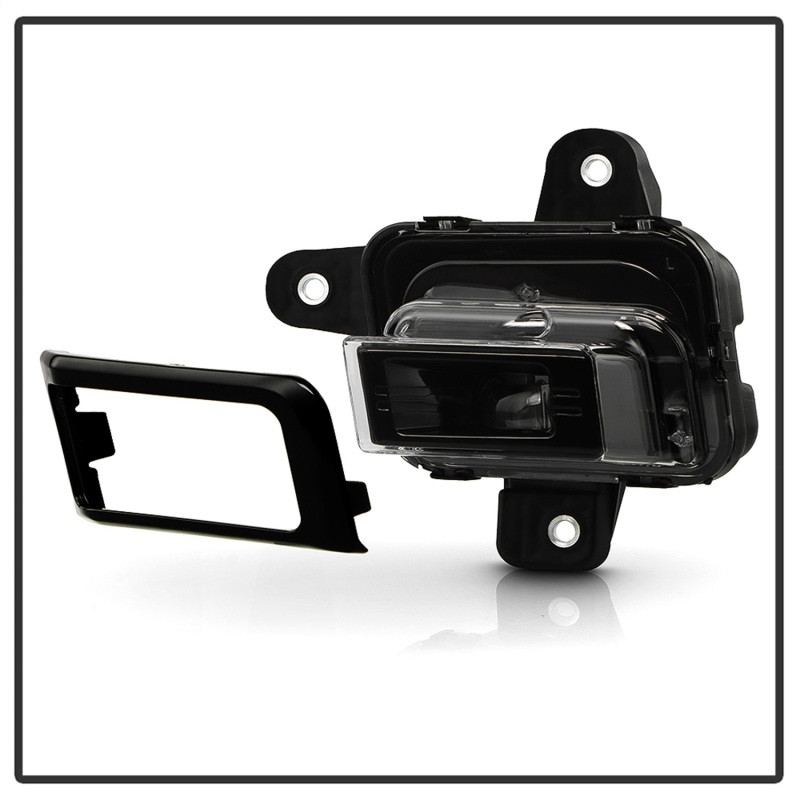 Spyder 21-23 GMC Yukon (Excl AT4) OEM Full LED Fog Lights w/Switch - Clear (FL-GY21-LED-C) - 9055508 Photo - Unmounted