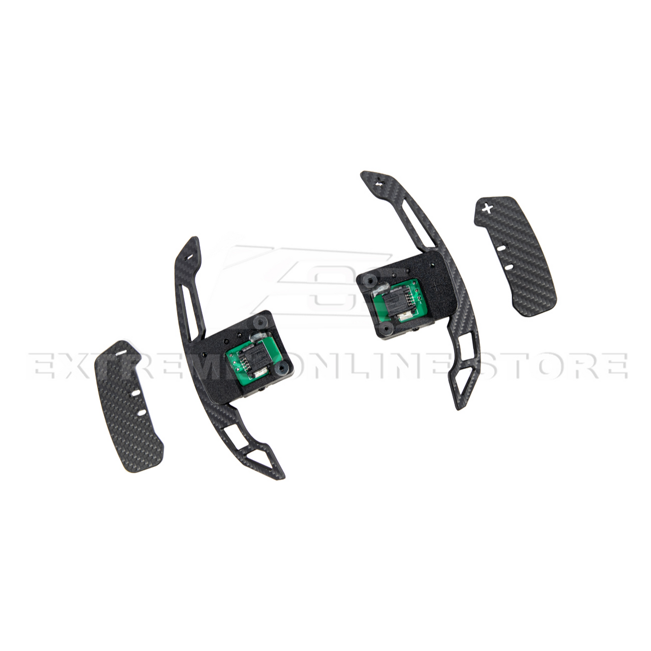 EOS Carbon Fiber Paddle Shifters - 2024+ Ford Mustang S550 (PS-MUS-24UP)