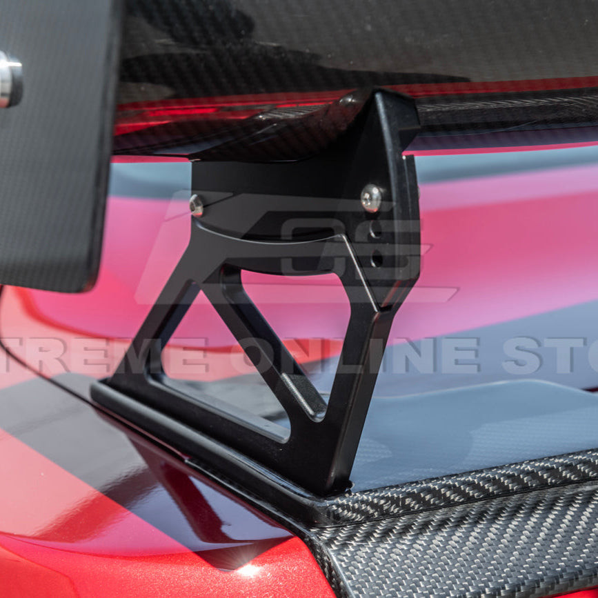 EOS High Wing Carbon Fiber Rear Spoiler - 2024+ Ford Mustang S650 (SPOILER-1164-BKCF)