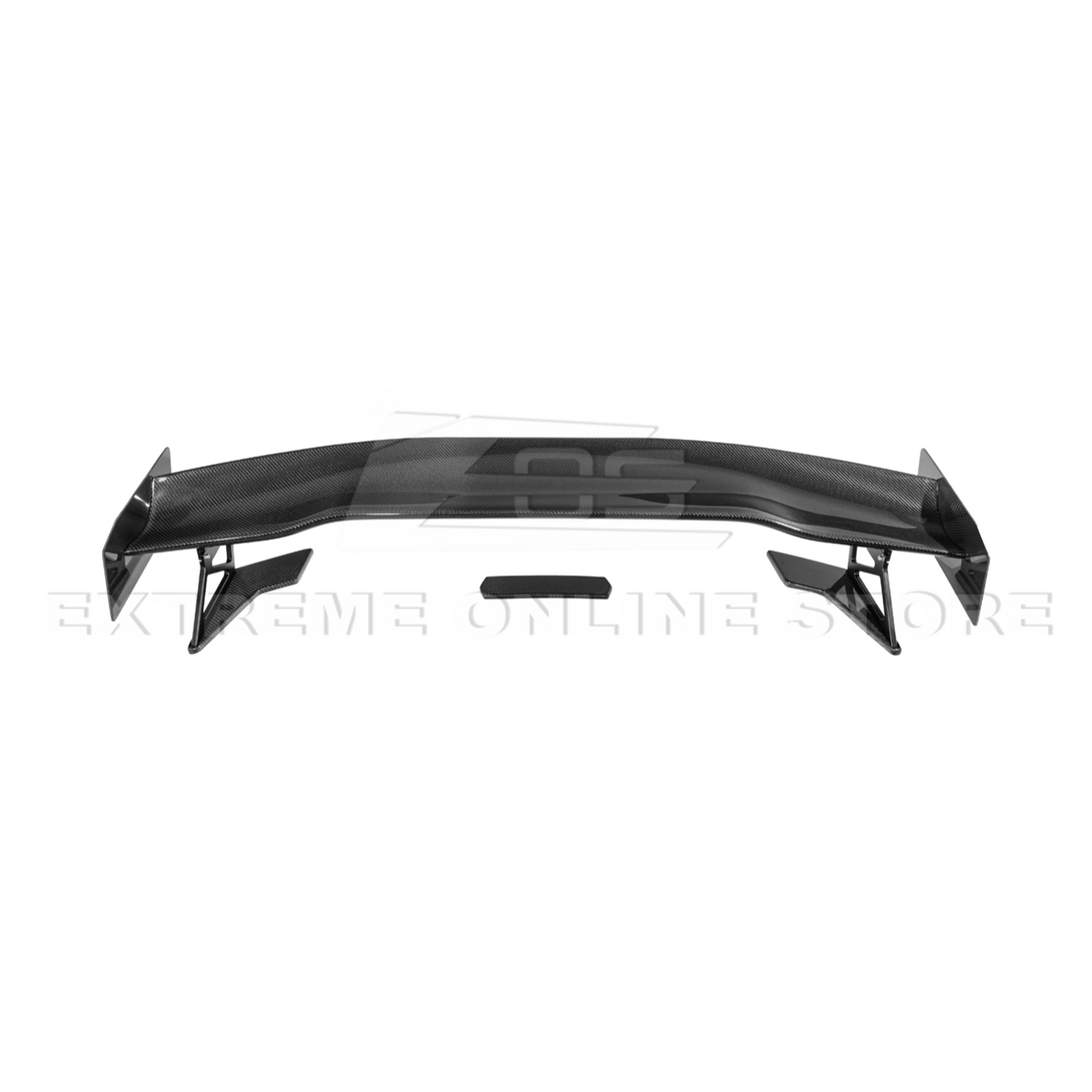 EOS High Wing Carbon Fiber Rear Spoiler - 2024+ Ford Mustang S650 (SPOILER-1164-BKCF)