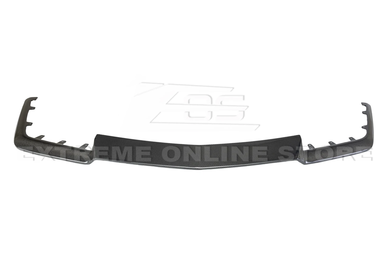 EOS Carbon Fiber Front Splitter Lip - 09-15 CTS-V (FLIP-234-BKCF)