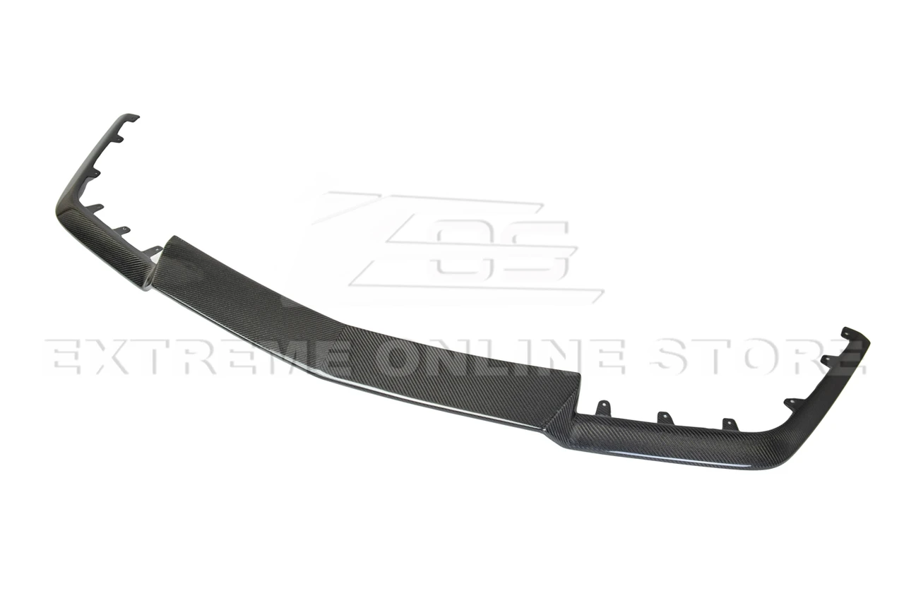 EOS Carbon Fiber Front Splitter Lip - 09-15 CTS-V (FLIP-234-BKCF)
