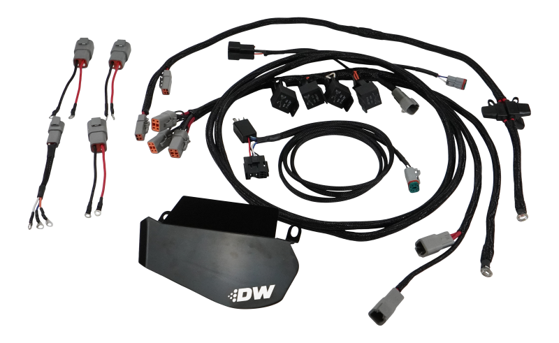 DeatschWerks 09-24 Nissan GT-R R35 X3 Fuel Pump Module PNP Heavy Duty Hardwire Kit - R35-FPHWK-HD Photo - Primary
